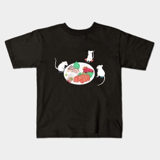 Mice with sashimi Kids T-Shirt